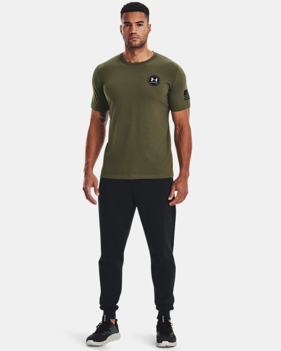 Men's UA Tac Mission Made T-Shirt, Green, pdpMainDesktop image number 2